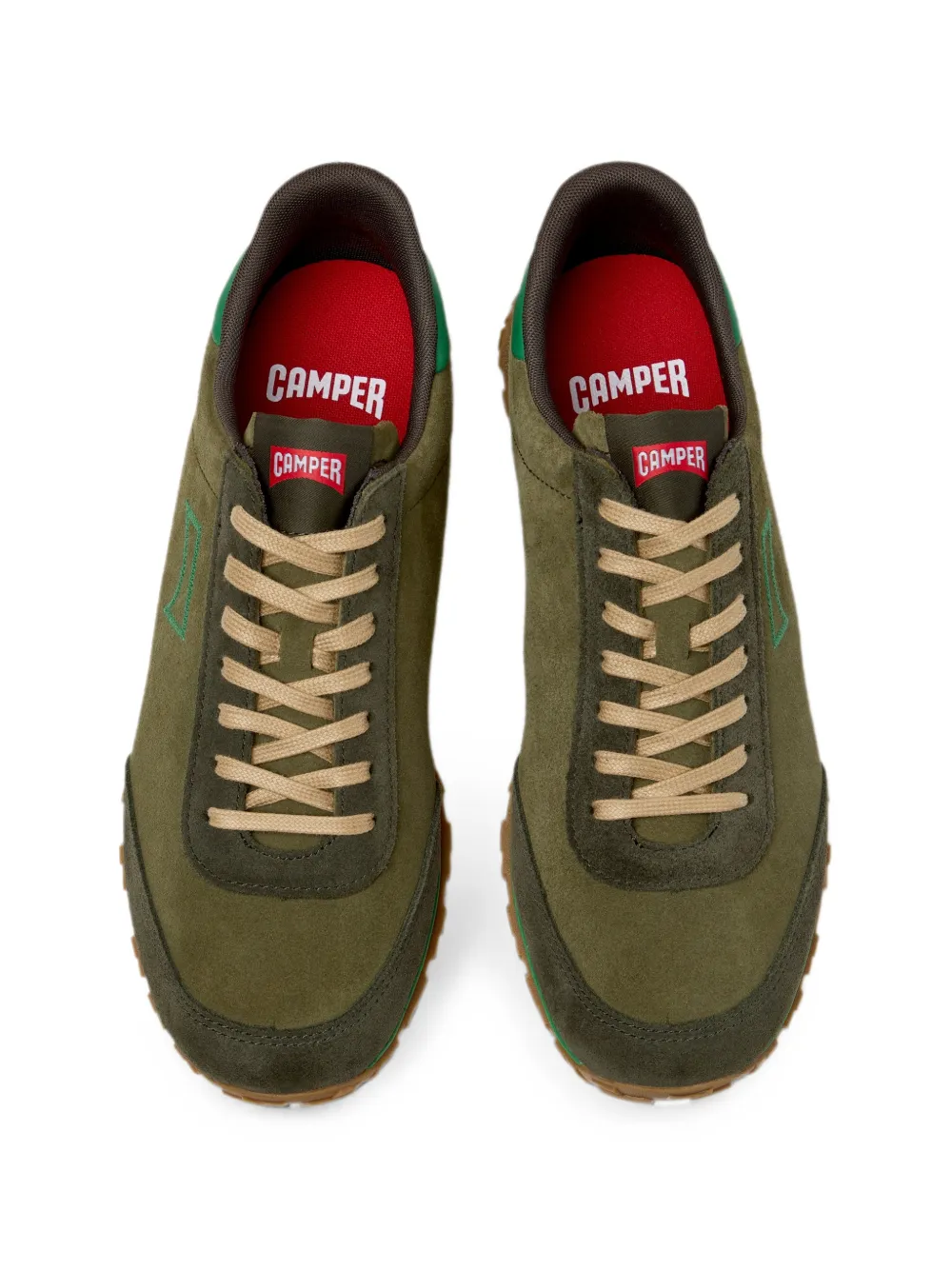 Camper Drift Walk suede sneakers Groen