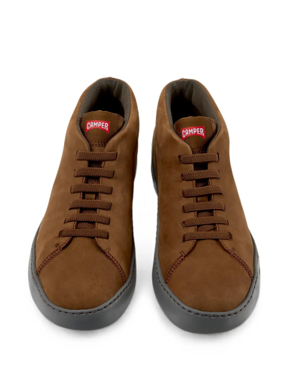 Camper Peu Touring leather sneakers Bruin