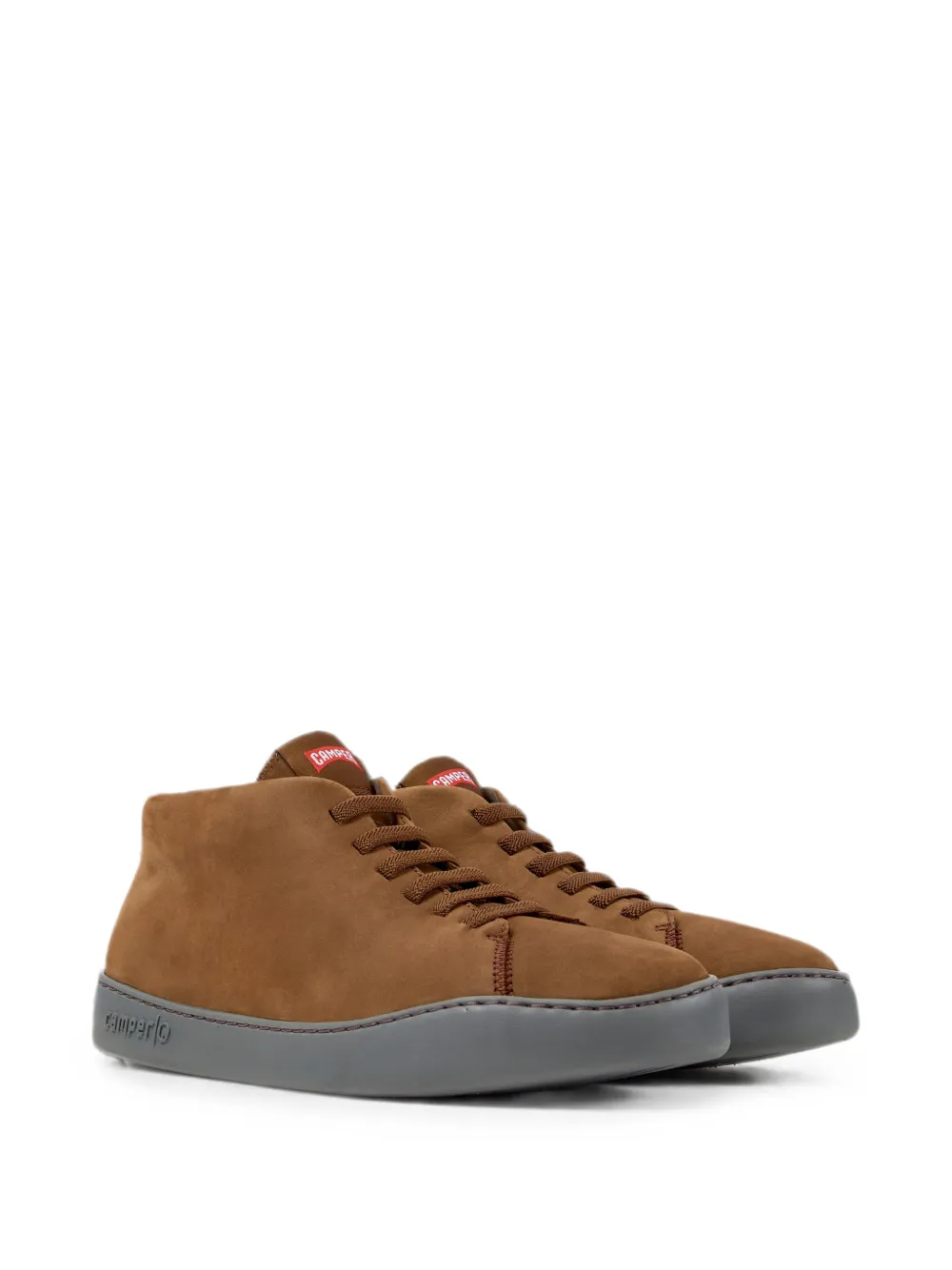 Camper Peu Touring leather sneakers Bruin