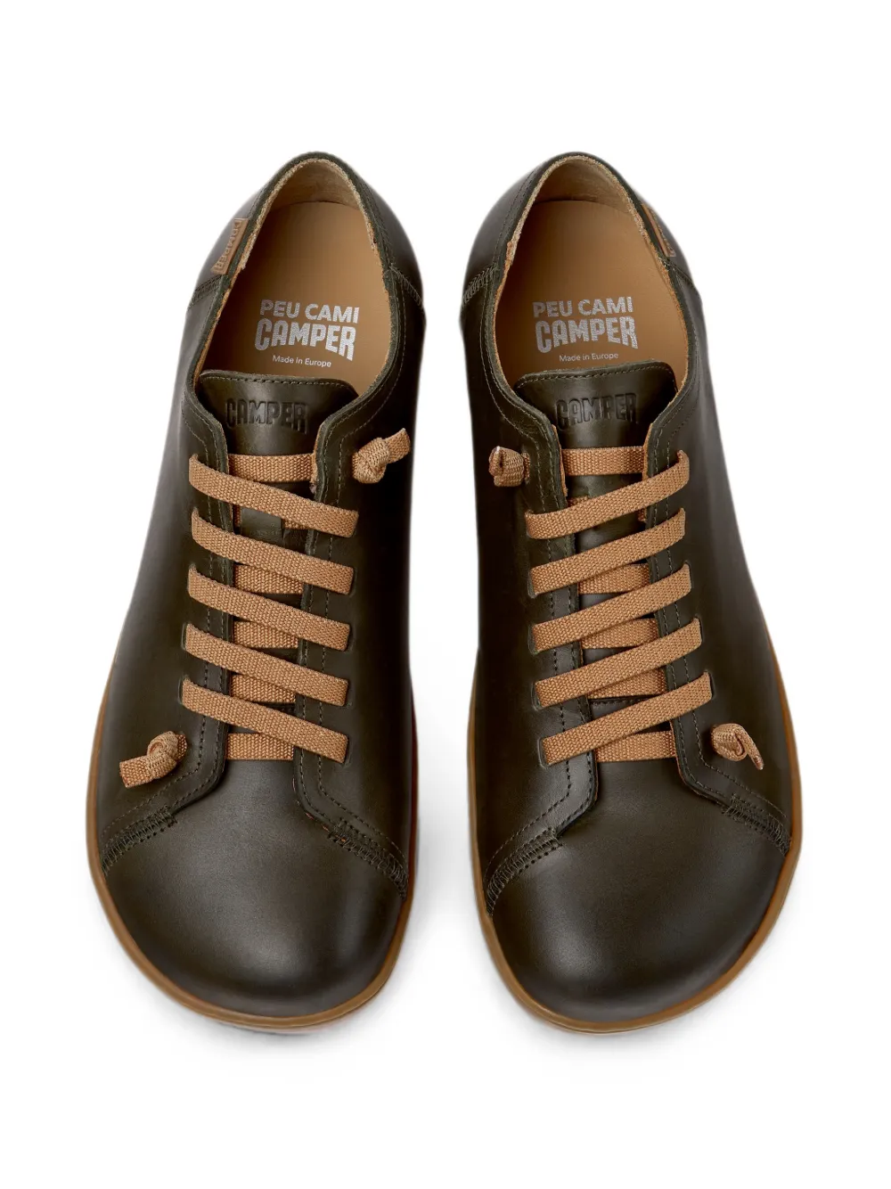 Camper Peu Cami nubuck leather sneakers Groen
