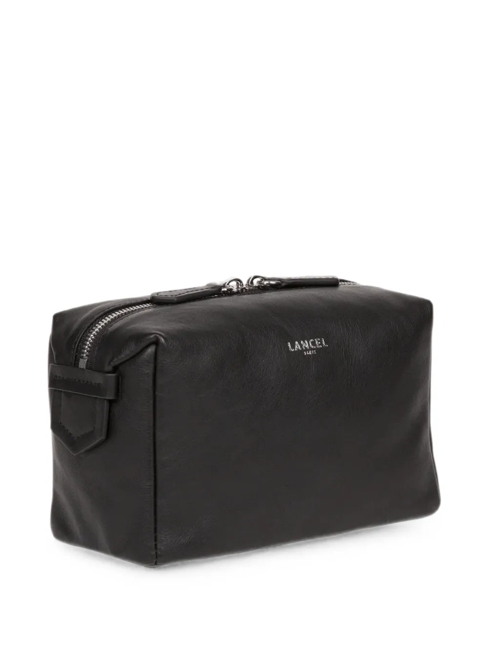 Lancel Toilettas met logoprint Zwart