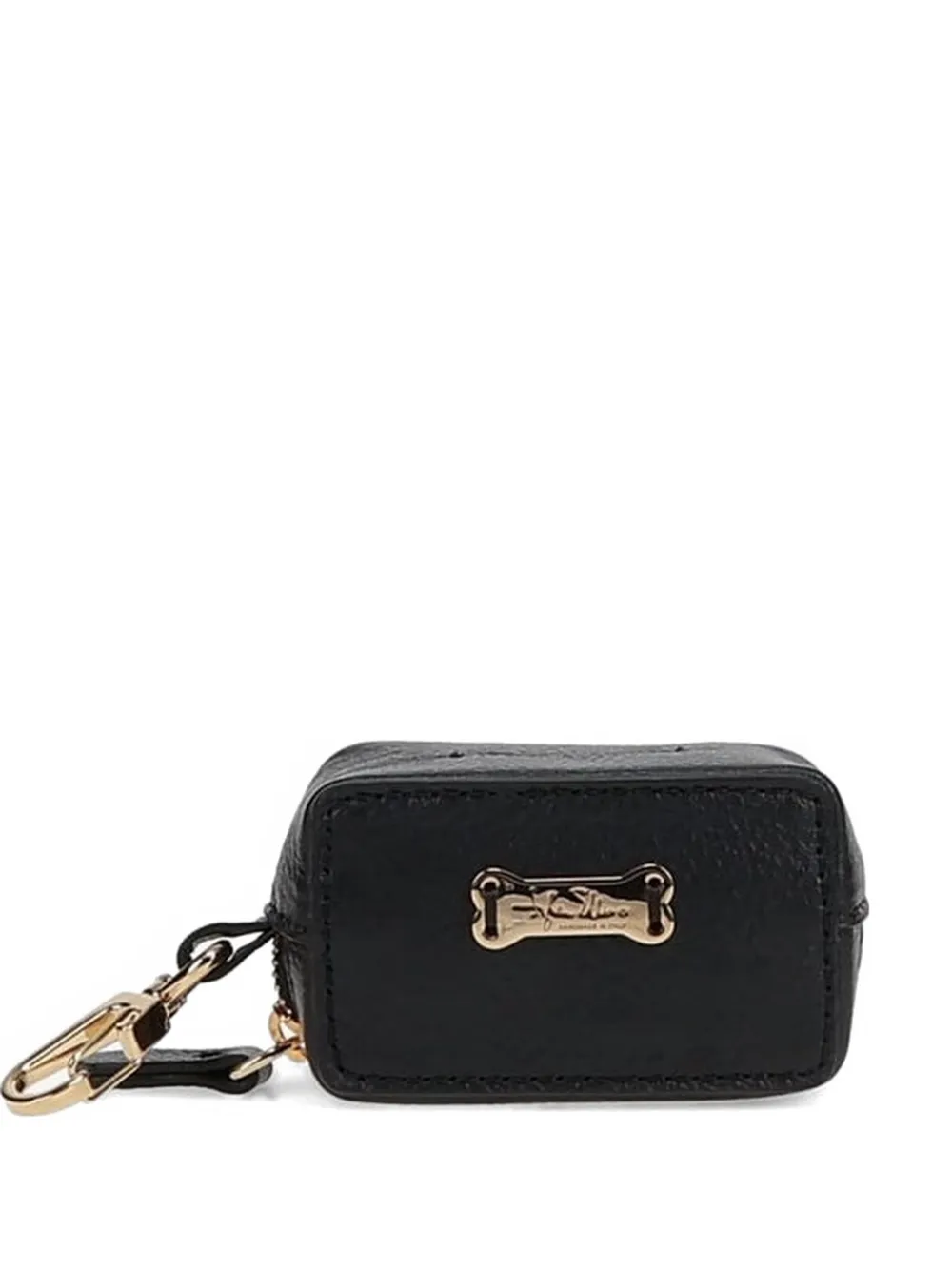 Tyler Ellis pebbled leather bag carrier
