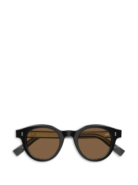 Dunhill stud-detailed round-frame sunglasses