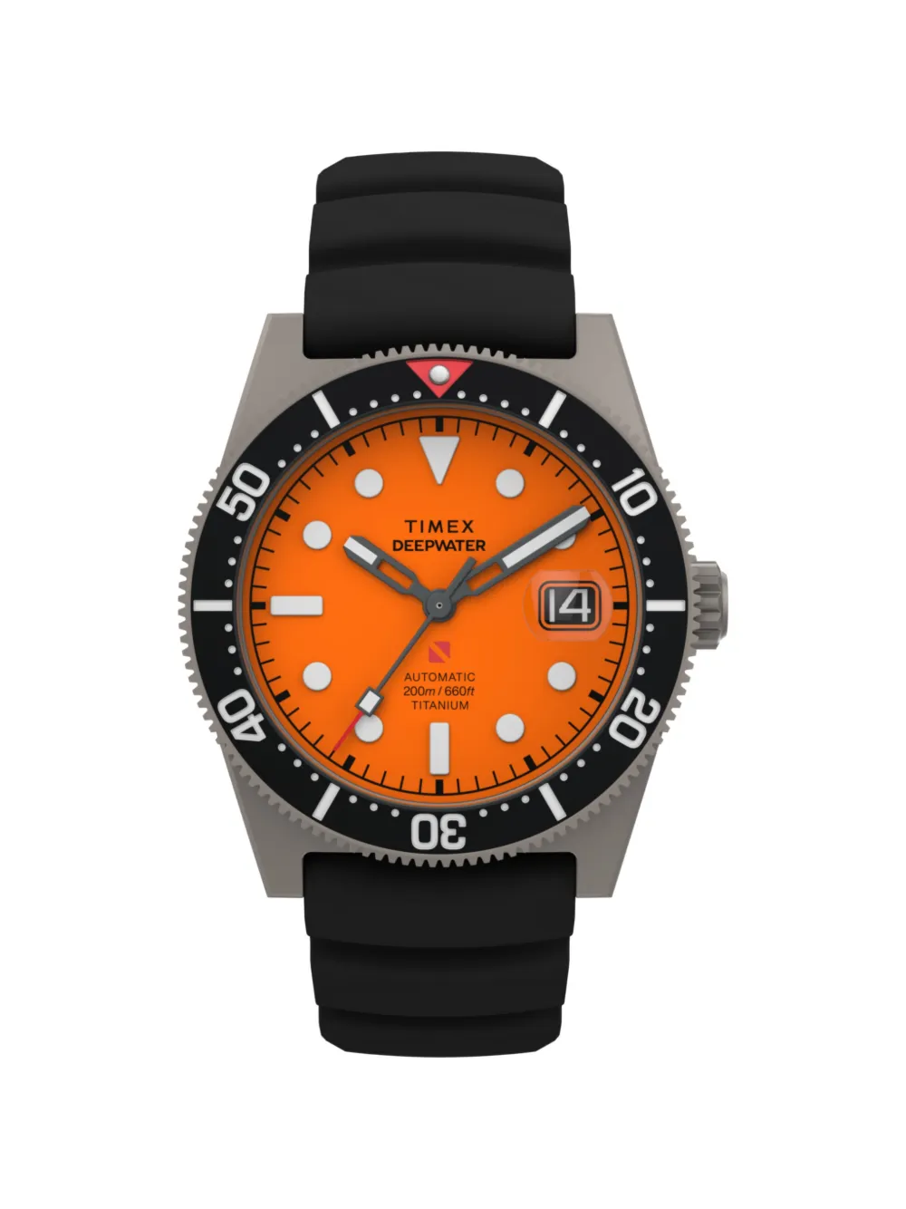 TIMEX Deepwater Reef Titanium 41mm watch - Arancione