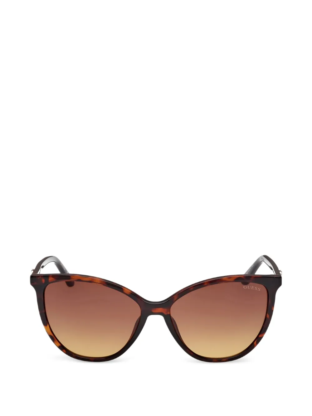 GUESS USA tortoiseshell-effect cat-eye sunglasses - Marrone