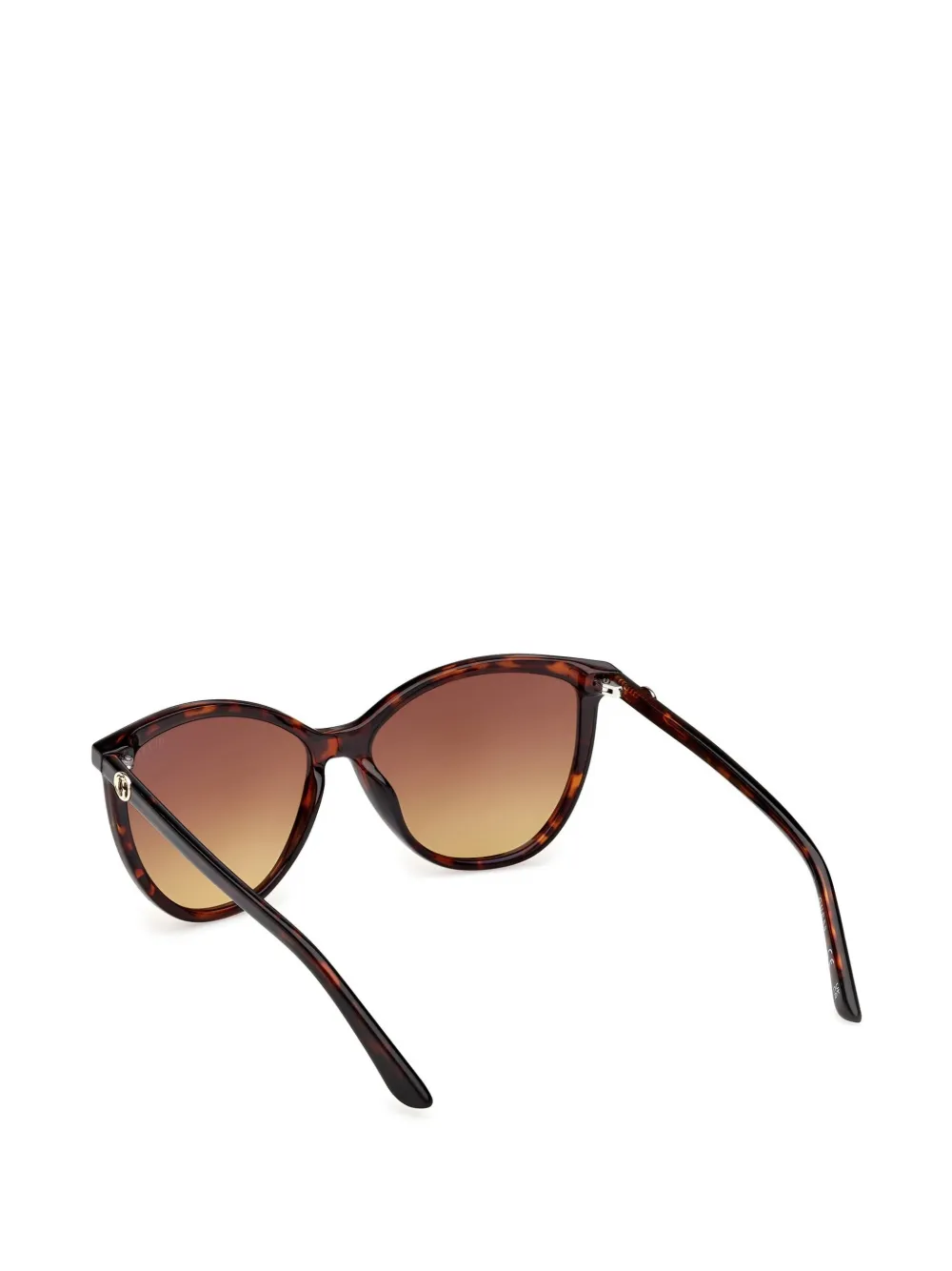 GUESS EYEWEAR Zonnebril met schildpadschild-design Bruin