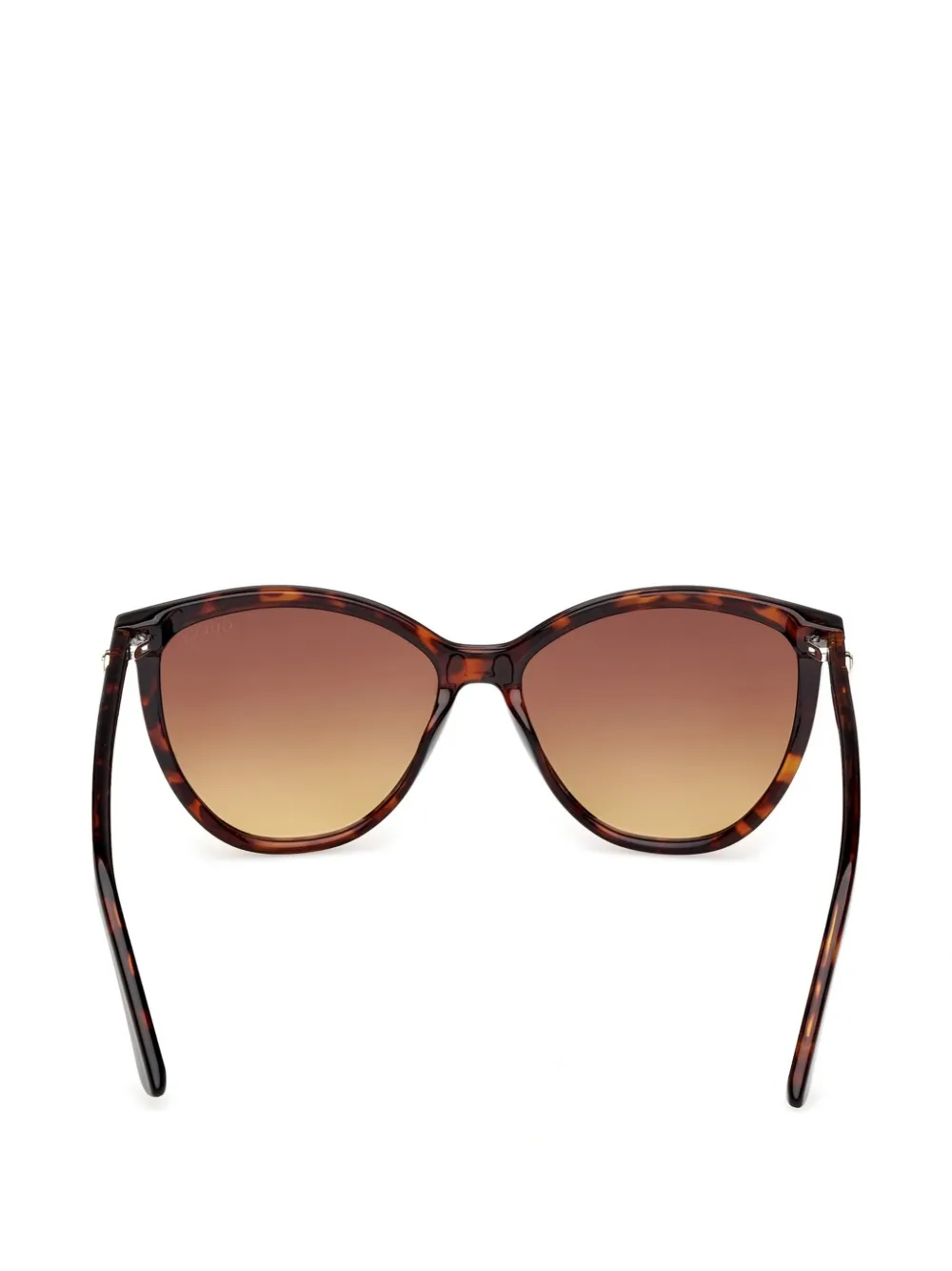 GUESS EYEWEAR Zonnebril met schildpadschild-design Bruin