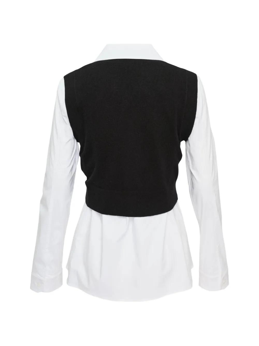 Alexander Wang Gelaagd overhemd Wit