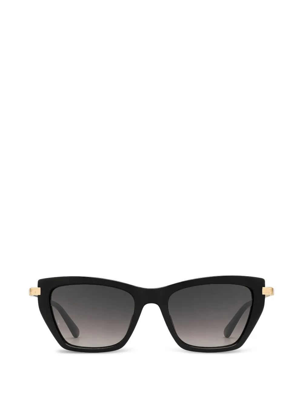 Furla gradient-lens sunglasses - Schwarz