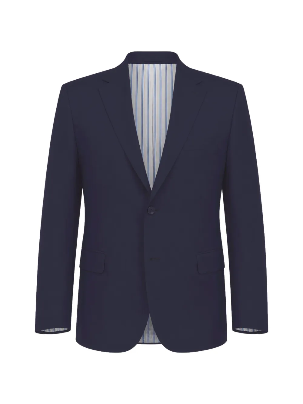 Brioni notched-lapel blazer - Blu