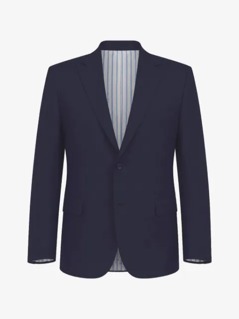 Brioni Blazer met bewerkte revers
