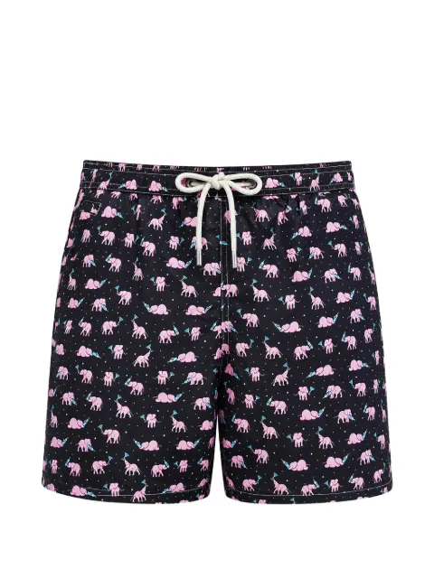 MC2 Saint Barth Lighting Micro Fantasy elephant-print swim shorts
