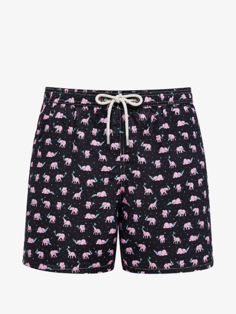 MC2 Saint Barth shorts de playa Lighting Micro Fantasy