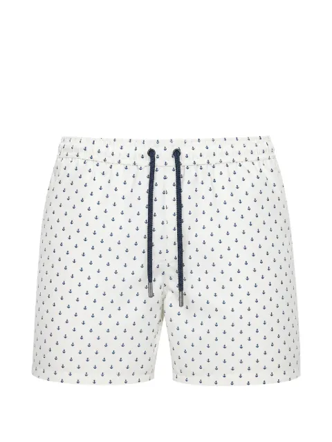 MC2 Saint Barth Lighting anchor-print drawstring swim shorts