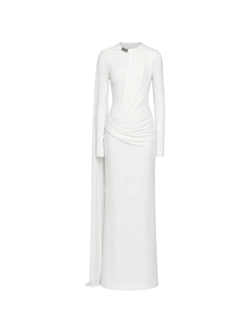 CHATS BY C.DAM Nilah draped embellished maxi dress