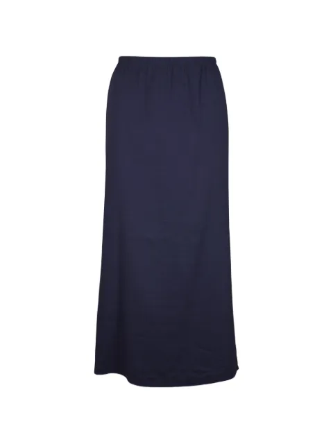 Peter Cohen side-slit midi skirt