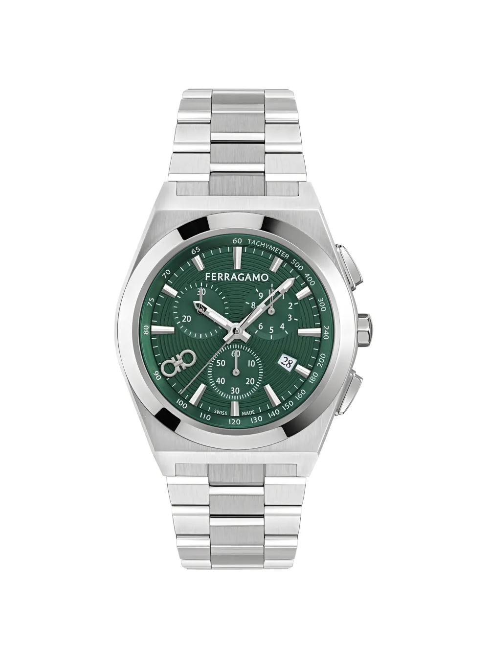 Ferragamo Vega Upper East Chrono 40mm watch - Verde