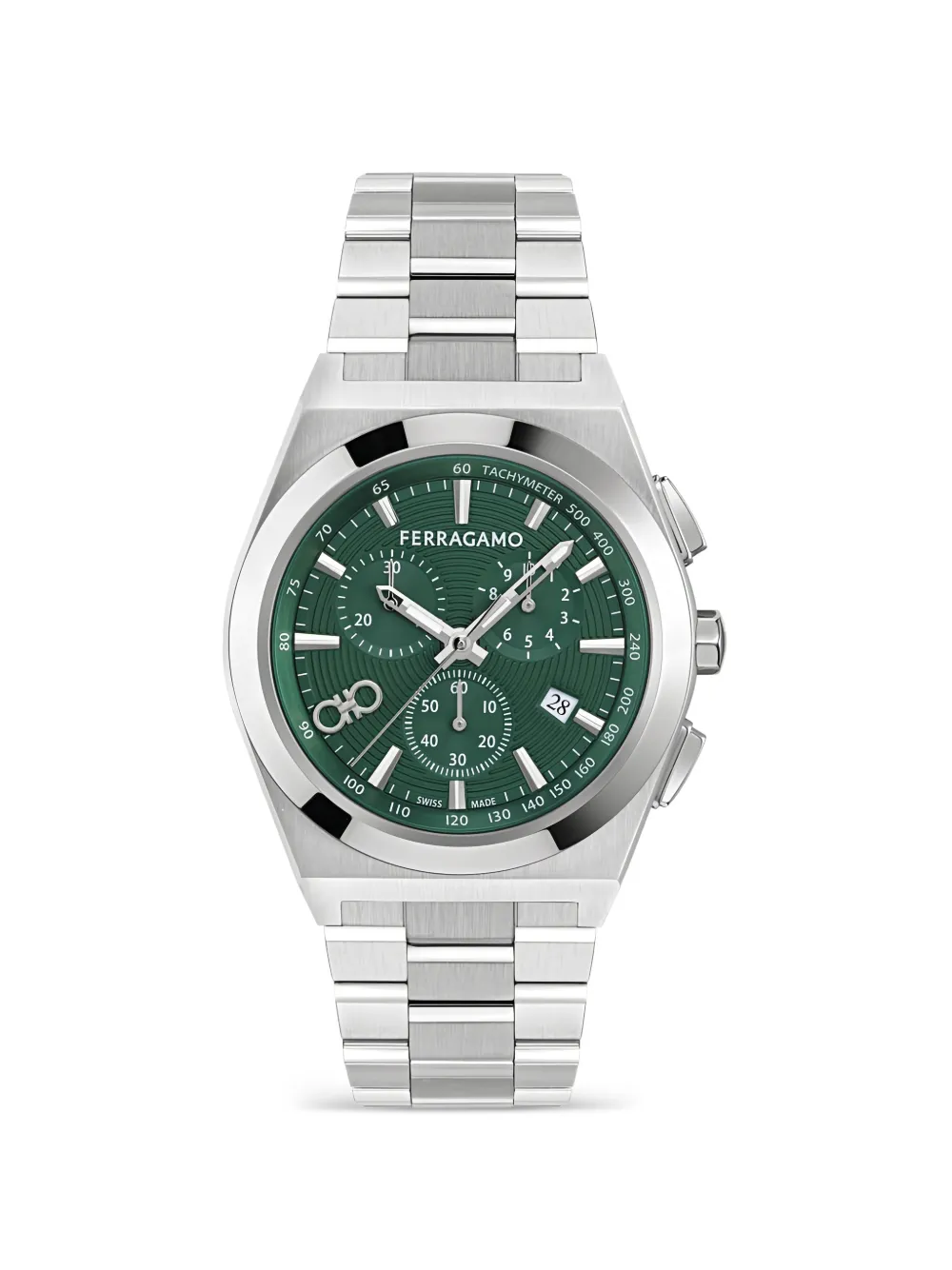 Ferragamo Vega Upper East Chrono 40mm watch - Verde