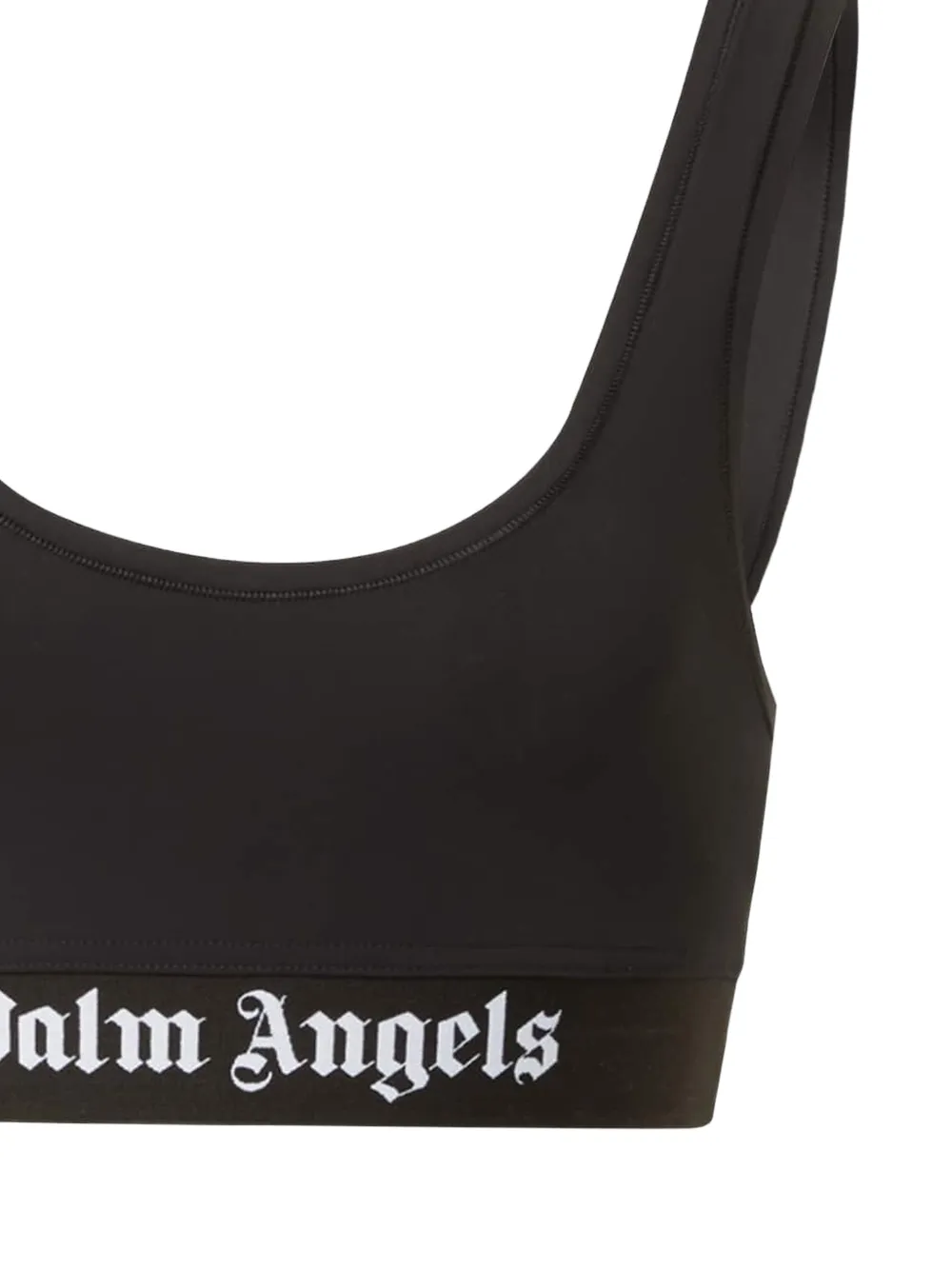 Palm Angels Bh met logoband Zwart