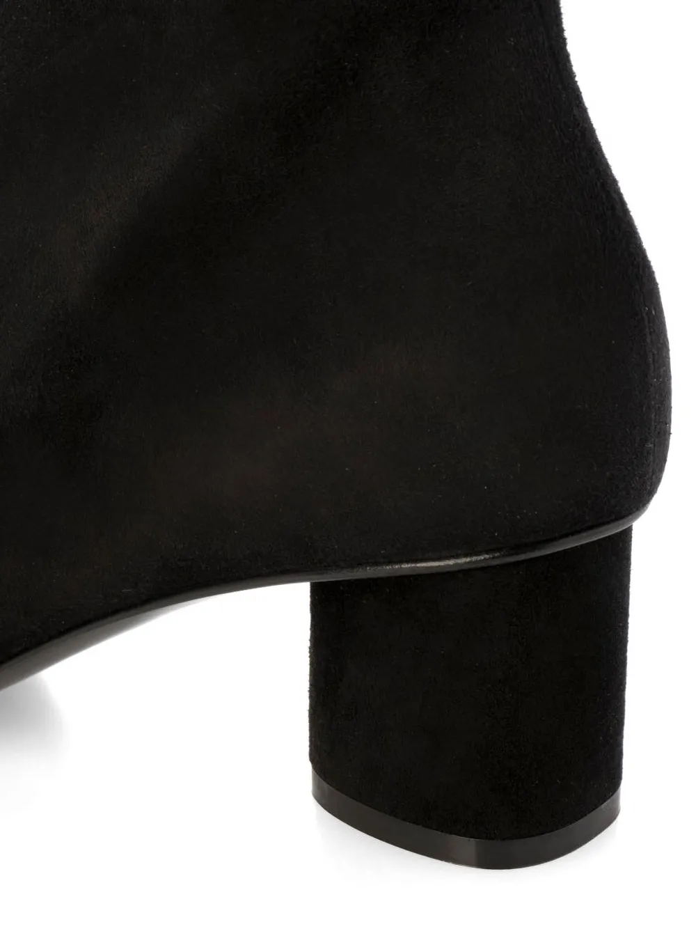 Ferragamo suede ankle boots Zwart