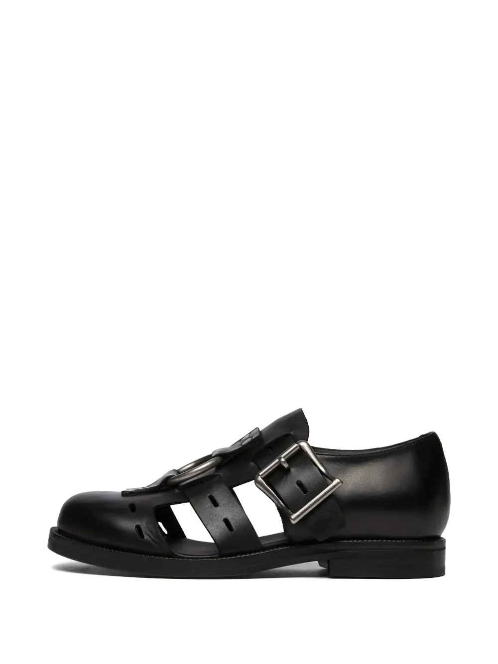 Martine Rose buckle-fastening derby shoes - Nero