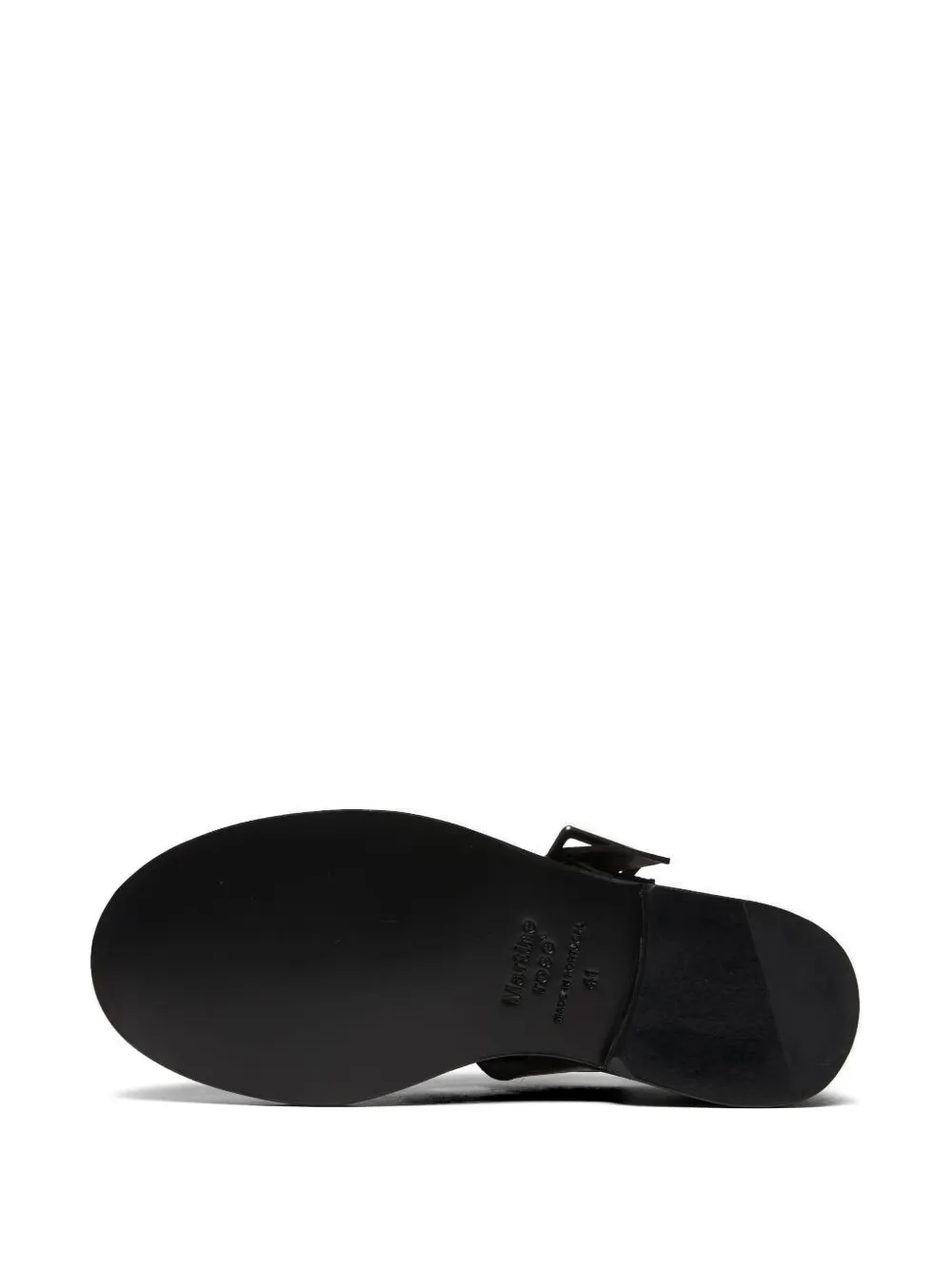 Martine Rose buckle-fastening derby shoes Zwart
