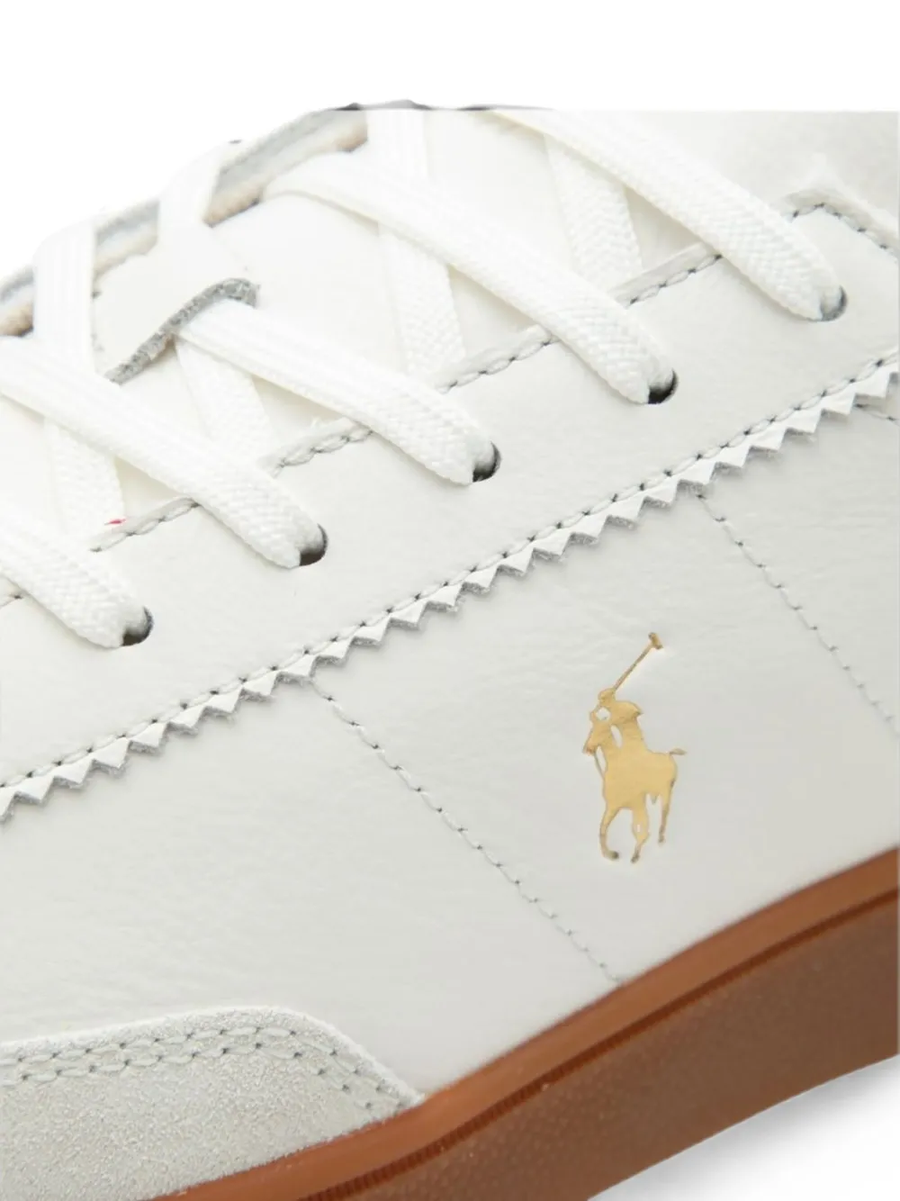 Polo Ralph Lauren Bedford logo-embroidered sneakers Wit