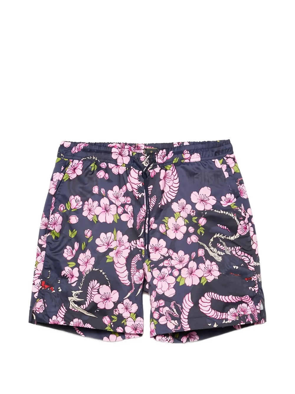 Maharishi Sakura Serenity swim shorts - Blau