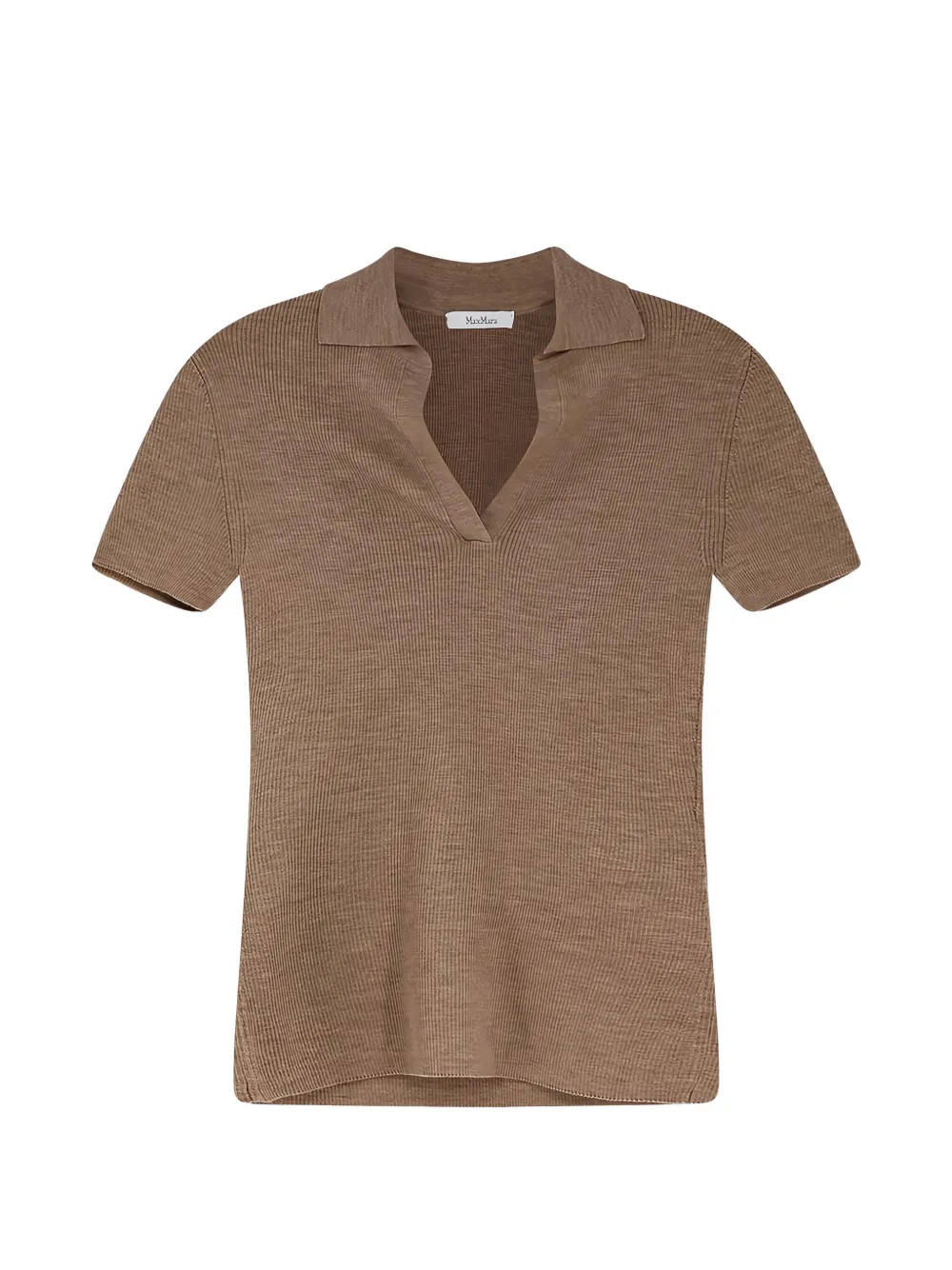 Max Mara Maglione Albero a coste - Toni neutri