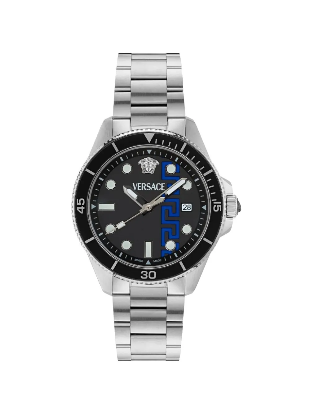 Versace Greca Force 42mm watch - Nero
