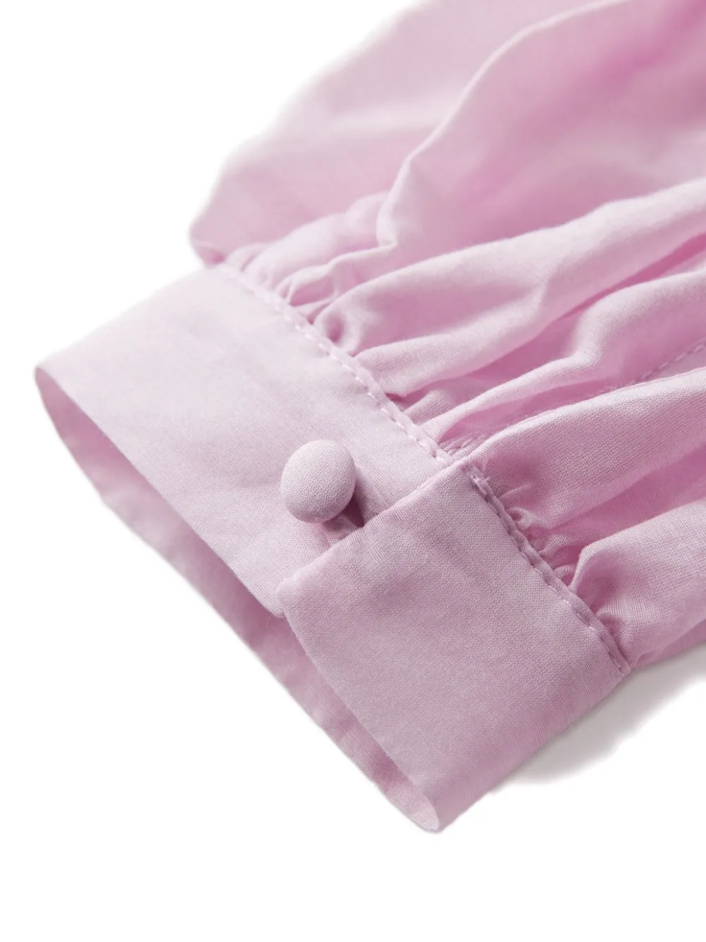 MARLO Gabrielle jurk met ruches en plooien Roze