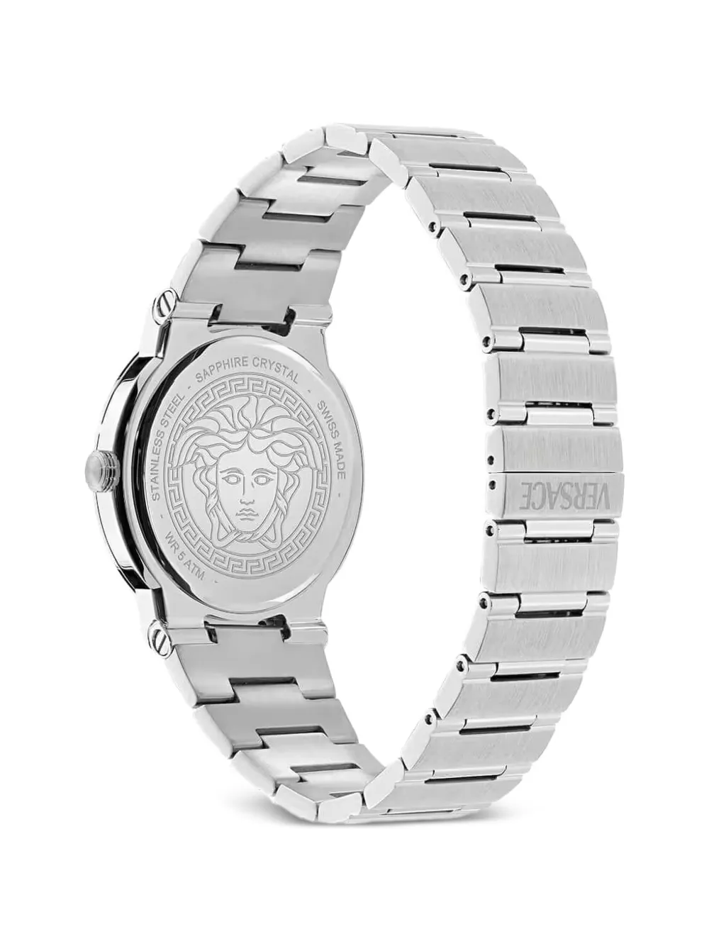  Versace Reloj Greca Logo Aereo De 38 Mm - Azul 