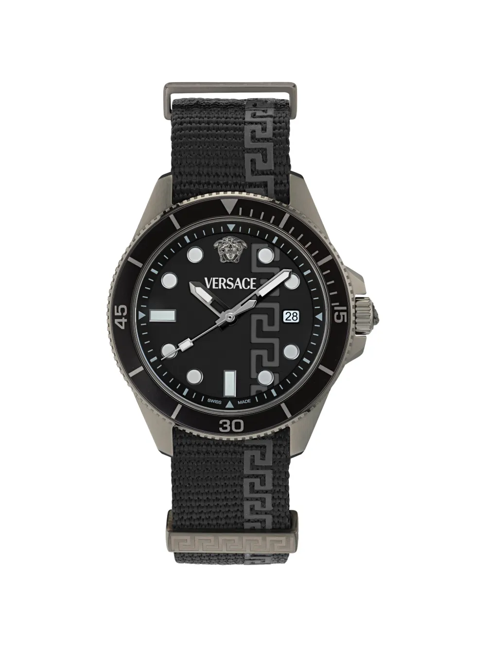 Versace Greca Force 42mm watch - Nero