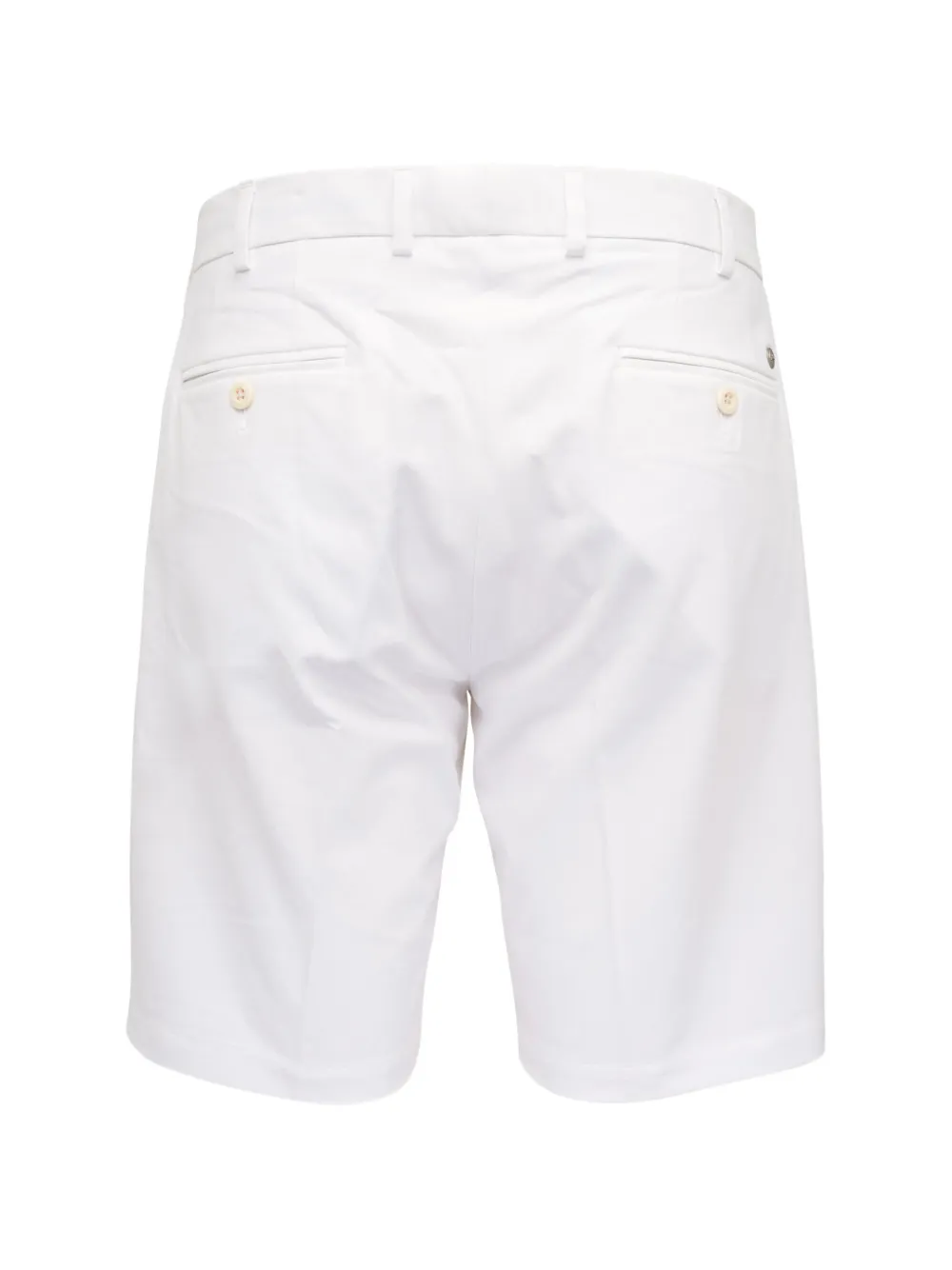 Peter Millar Shorts met knoopsluiting en paspelzak Wit