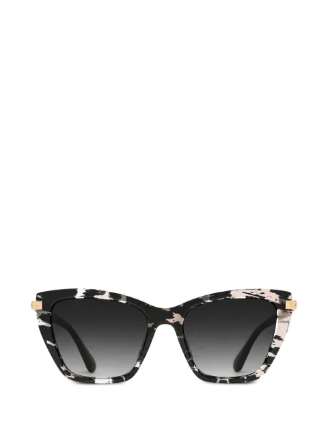 Furla abstract-pattern cat-eye sunglasses