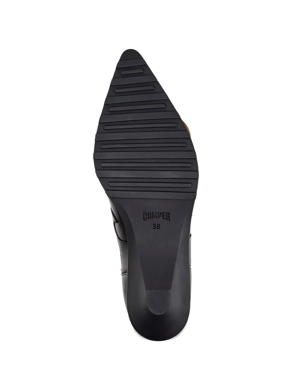 Camper Anita panelled leather ankle boots Zwart