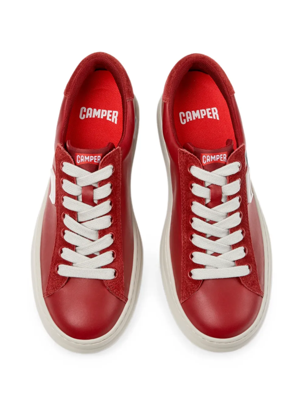 Camper Runner Four leather sneakers Rood