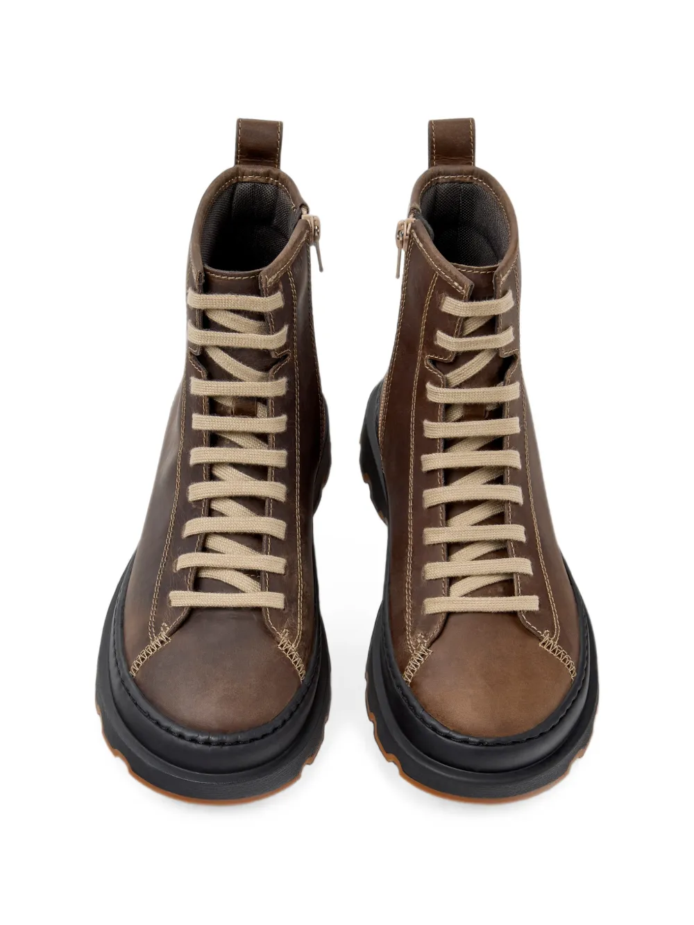 Camper Brutus+ lace-up ankle boots Bruin