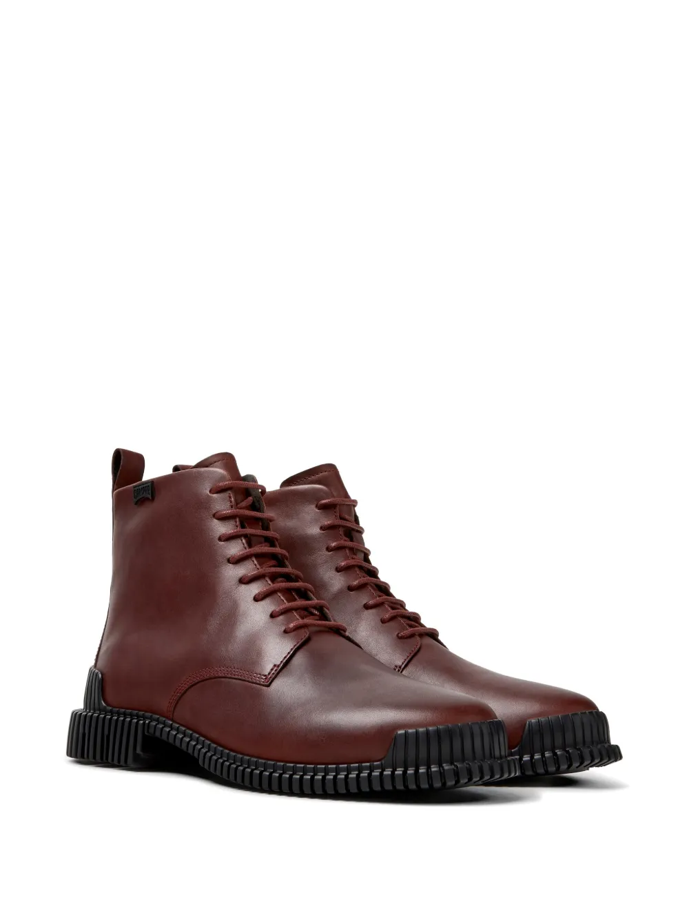 Camper Pix lace-up ankle boots Rood