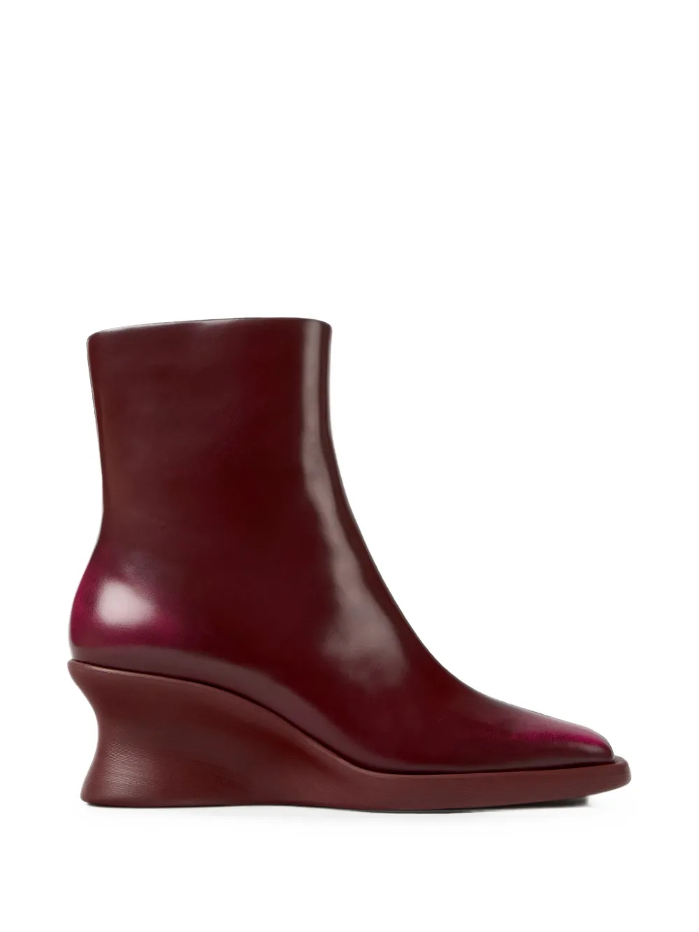 Camper Louise wedge ankle boots - women - CALFSKIN/RPES Recycled Polyester/Polyethylene vinyl acetate (PEVA)/Recycled Cotton/Polyurethane/Viscose...