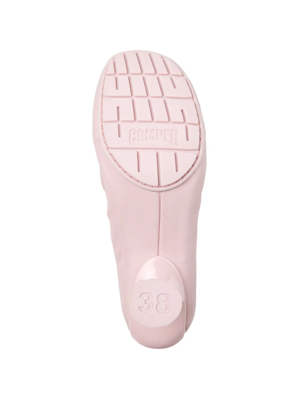 Camper Right Left leren pumps met sculpturale hak Roze