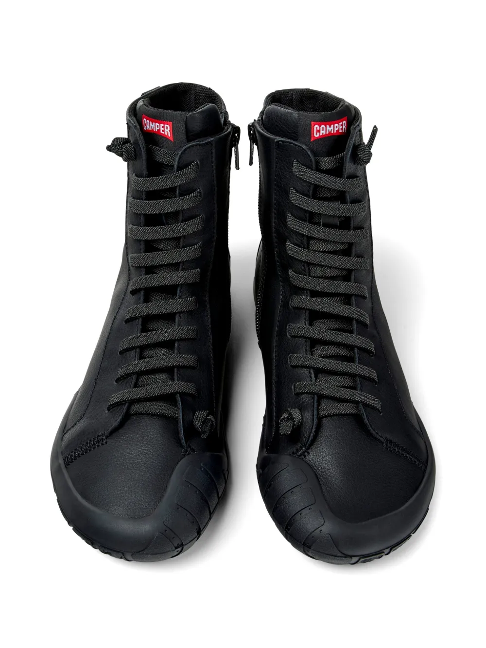 Camper Peu Path+ leather ankle boots Zwart