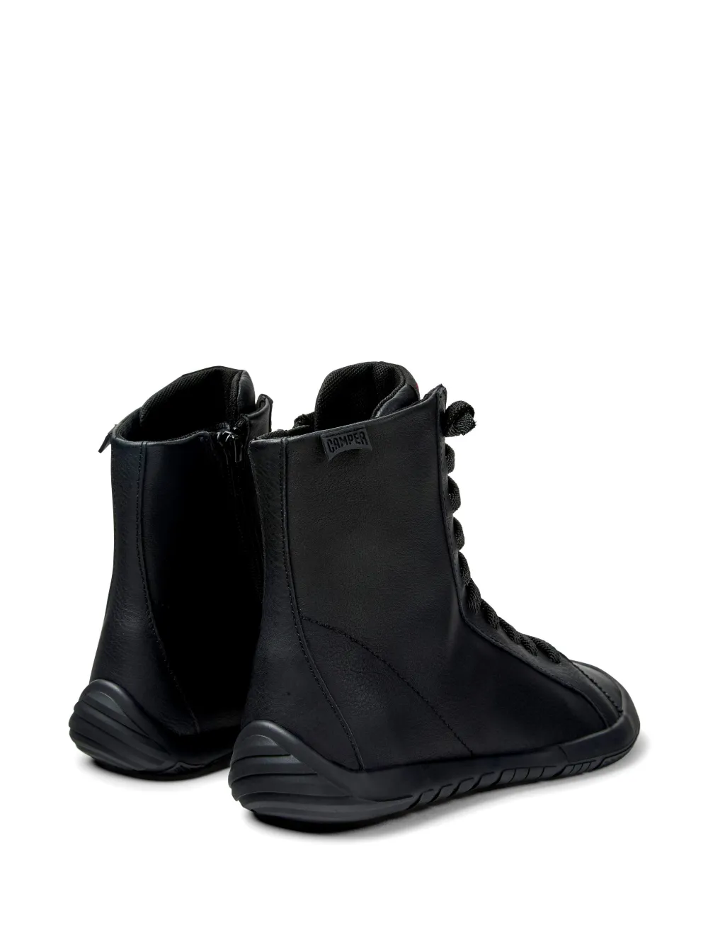 Camper Peu Path+ leather ankle boots Zwart