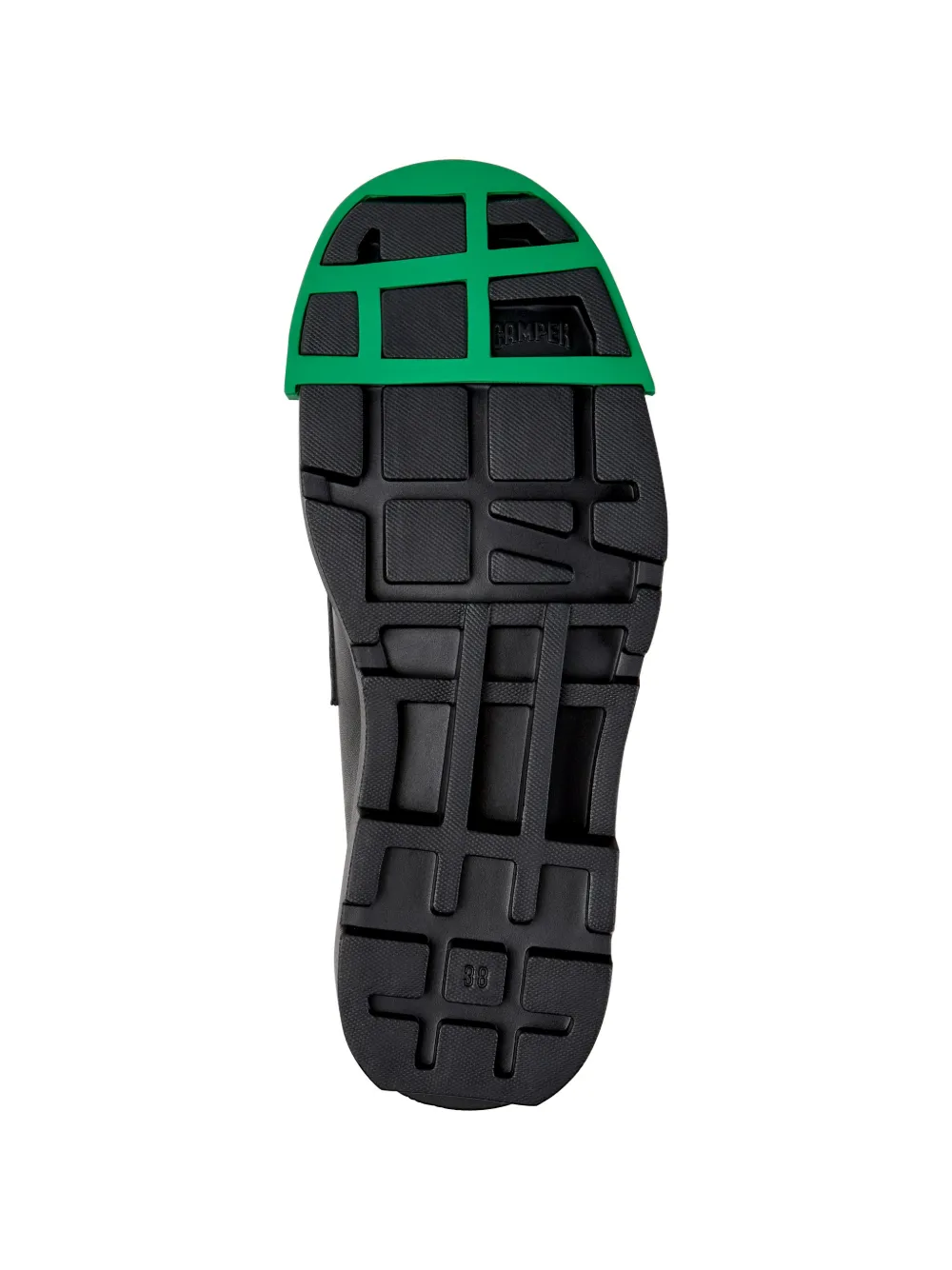Camper Junction leather loafers Zwart