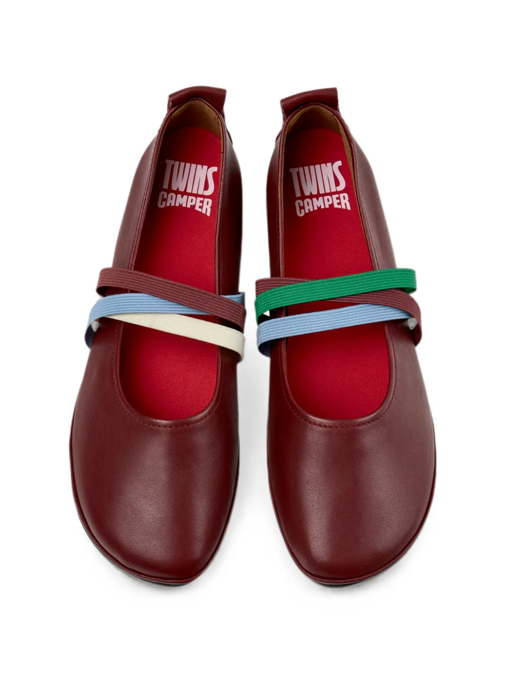 Camper Twins ballet flats Rood