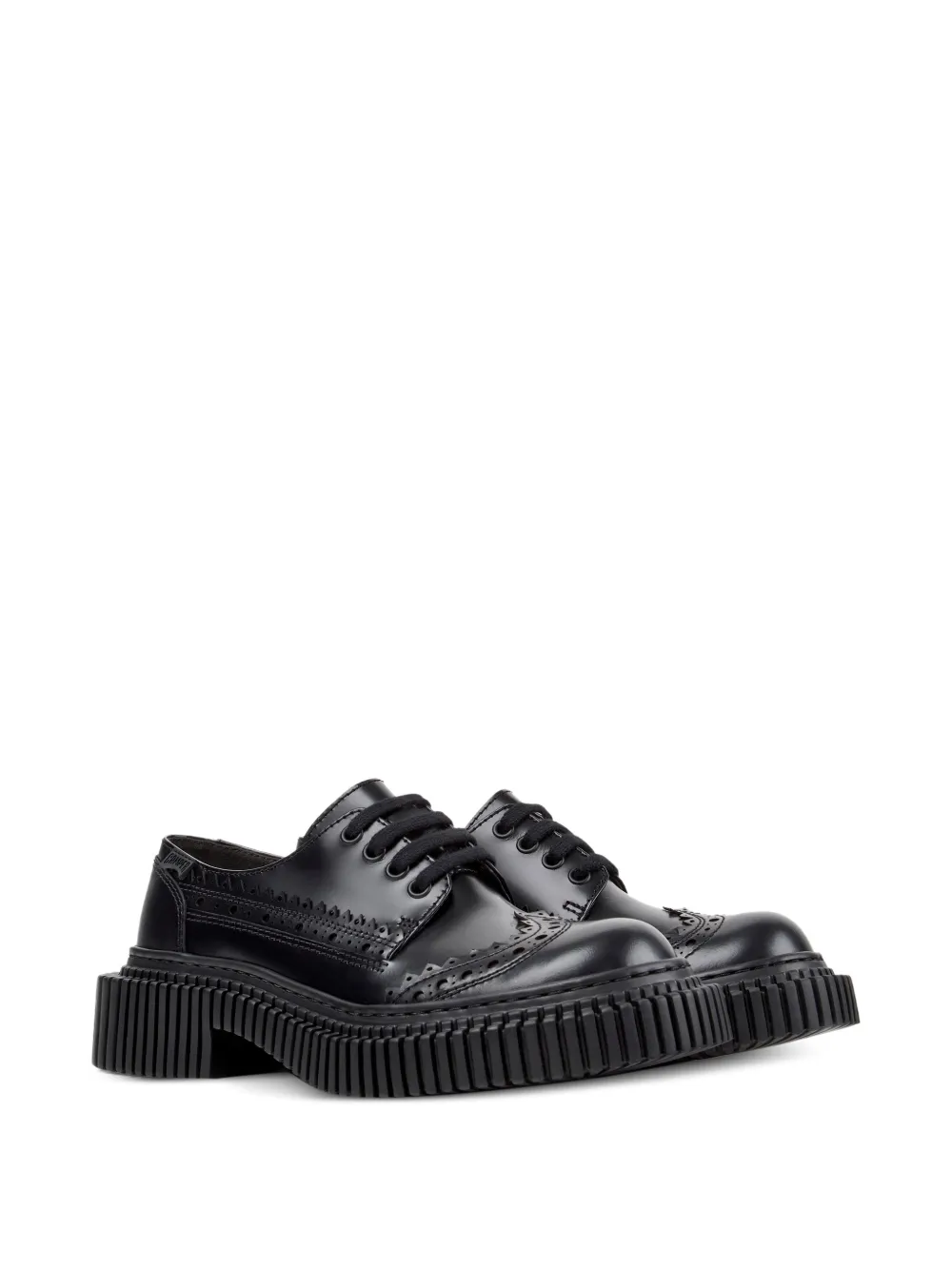 Camper Pix Berlin derby schoenen Zwart