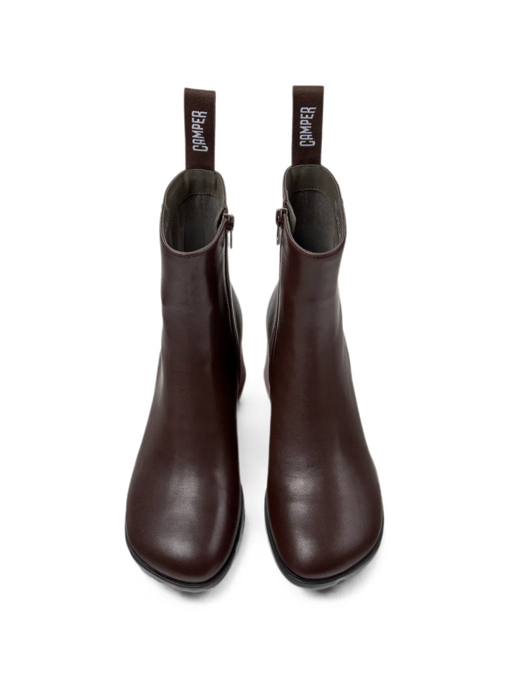 Camper Kora leather ankle boots Bruin