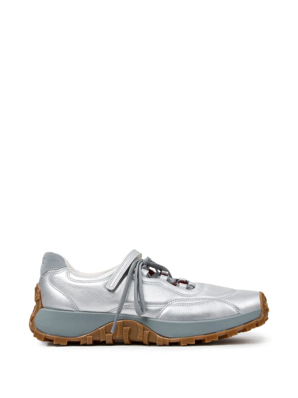 Camper Drift Trail leather sneakers Zilver