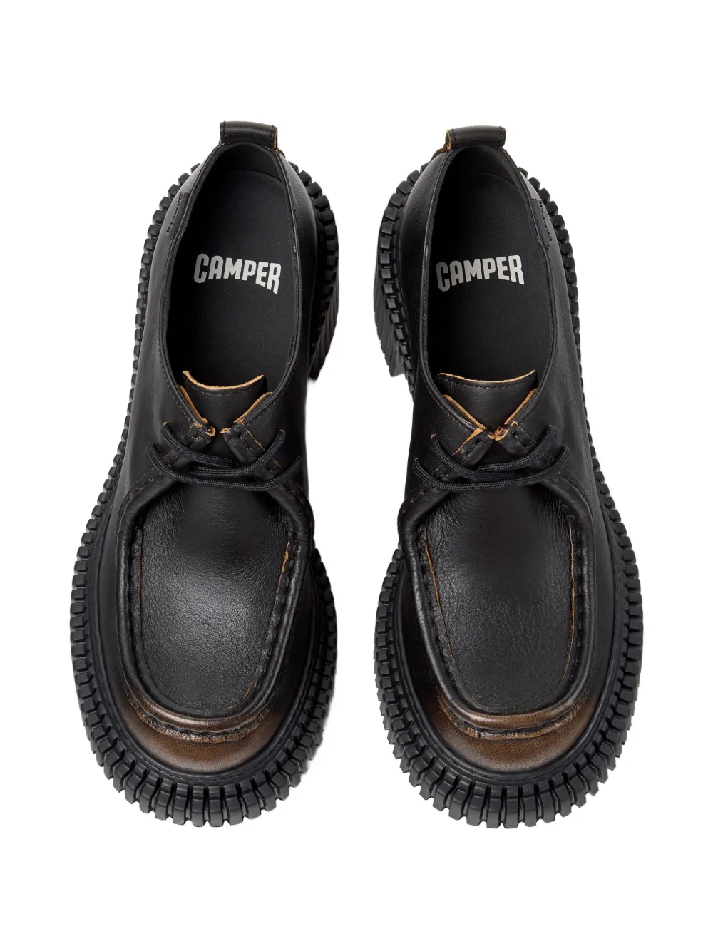 Camper Pix London derby schoenen Zwart