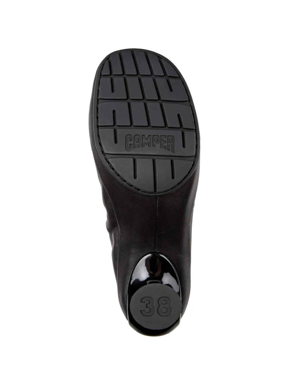 Camper Right Left leather pumps Zwart